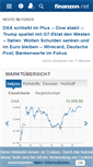 Mobile Screenshot of finanzen.net