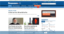Desktop Screenshot of finanzen.ch
